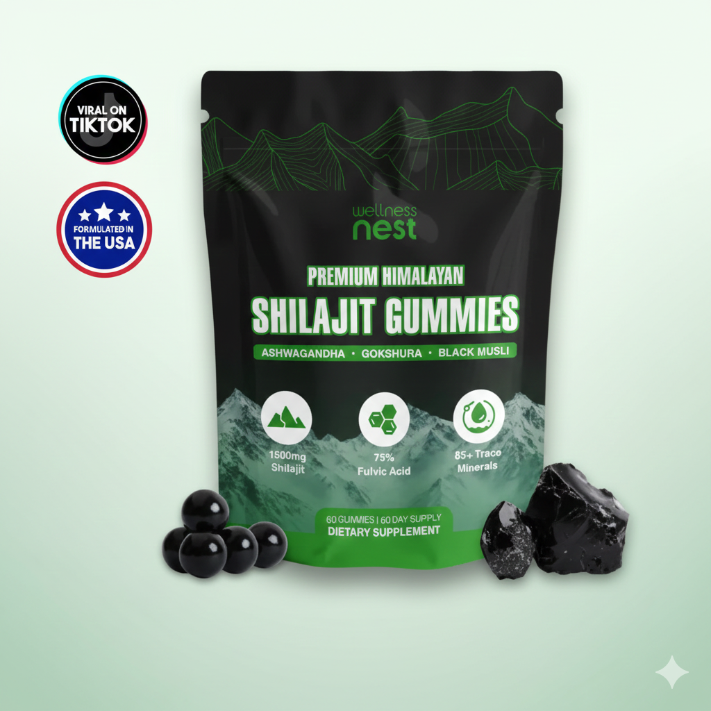 Premium Himalaya Shilajit Gummies voor mannen