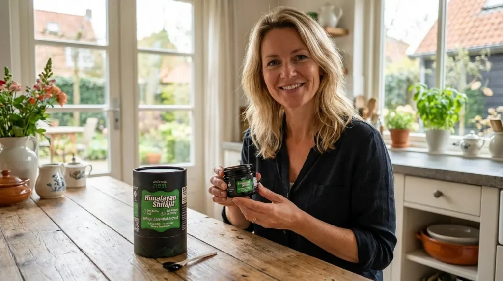 wellness nest shilajit essential extract menopauze ondersteuning