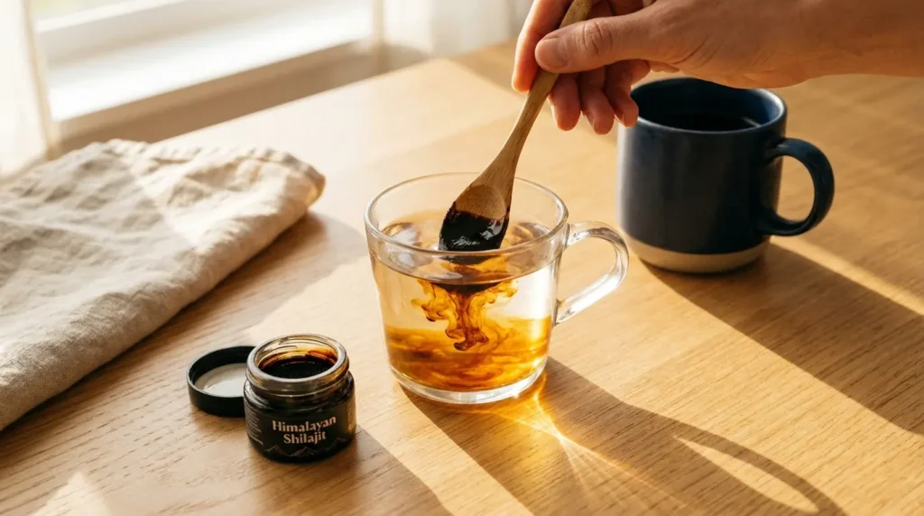 Shilajit gebruik - complete gids voor het correct innemen van shilajit resin